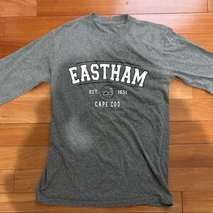 Gray Long Sleeve Cape Cod Tee